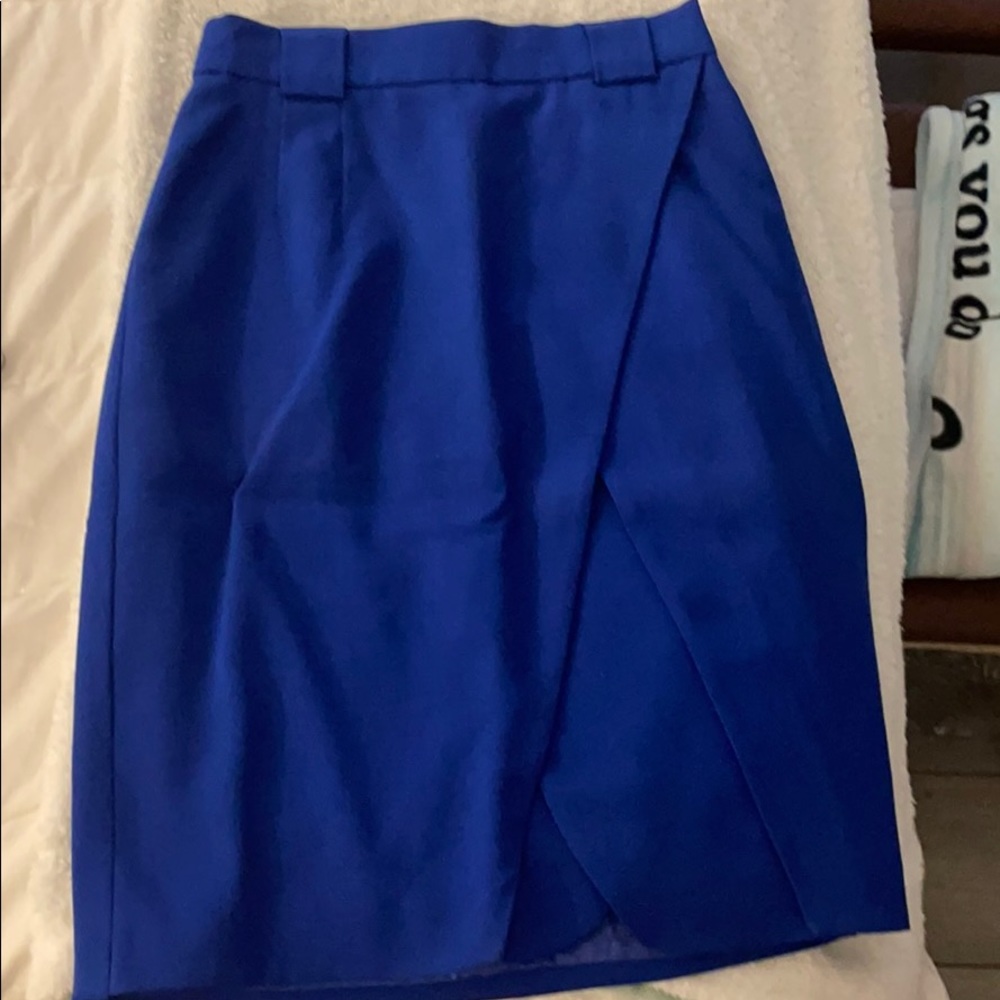 Blue Skirt Escada by Margaretha Ley